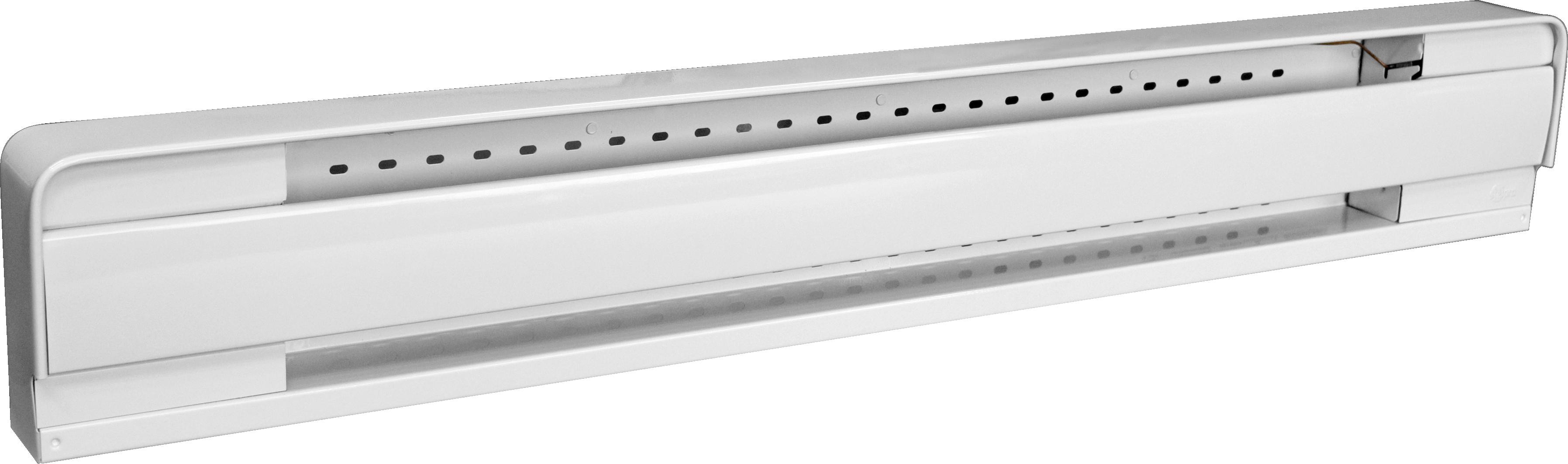 ELECTRIC BASEBOARD HEATER WALL MOUNT  30" White Room Radiant Heat  500W  120V 