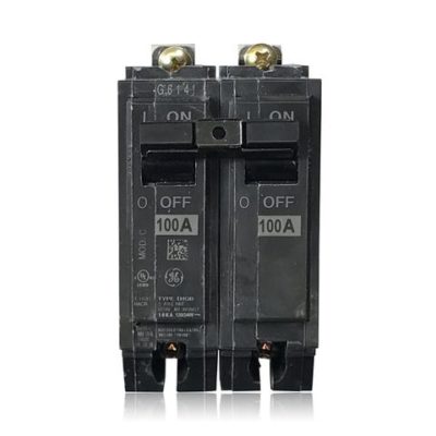 GE Breaker - 2P 100A Bolt On THQB21100