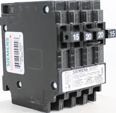 SIEMENS Breaker Q21520CTNC Quad